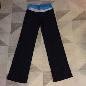 Lululemon Black Blue White Astro Pants Size 4